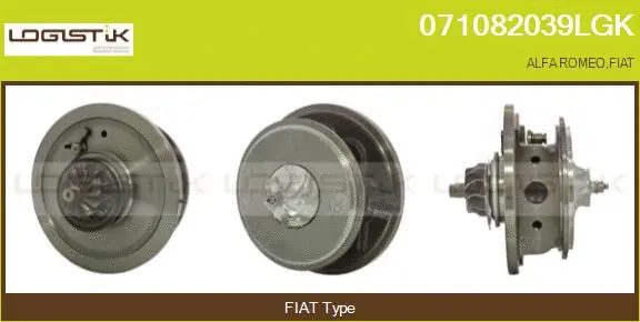 Core assembly, turbocharger (071082039LGK)