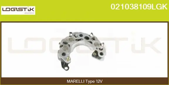 Rectifier, alternator (021038109LGK)