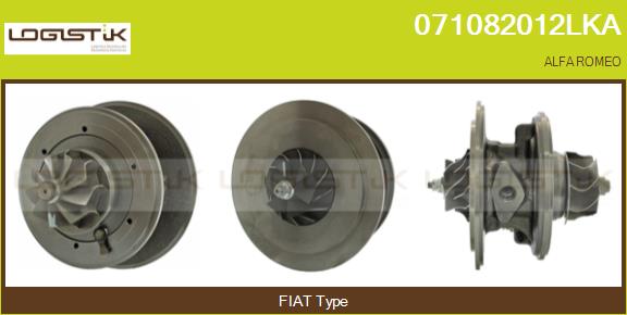 Core assembly, turbocharger (071082012LKA)