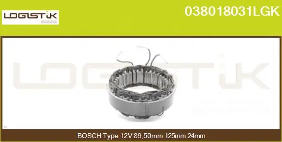 Stator, alternator (038018031LGK)