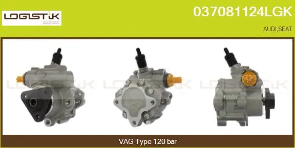 Hydraulic Pump, steering (037081124LGK)