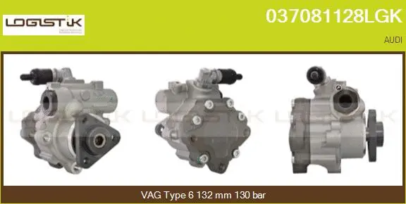 Hydraulic Pump, steering (037081128LGK)