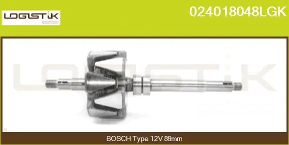 Rotor, alternator (024018048LGK)