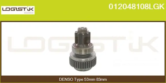 Pinion, starter (012048108LGK)