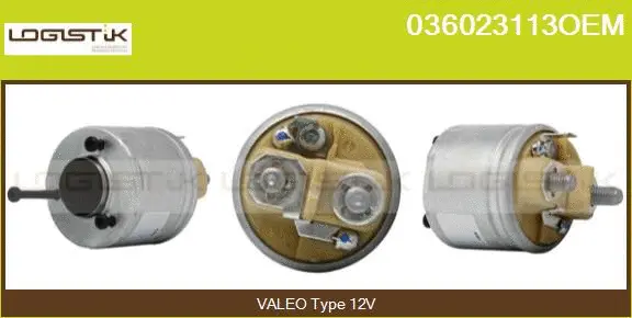 Solenoid Switch, starter (036023113OEM)