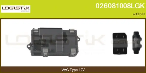 Resistor, interior blower (026081008LGK)