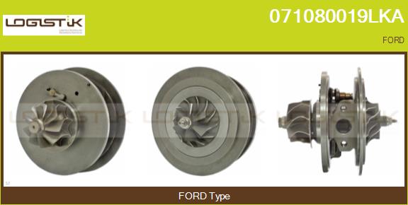 Core assembly, turbocharger (071080019LKA)