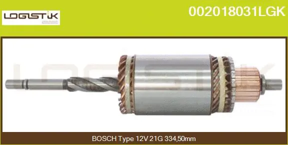 Armature, starter (002018031LGK)