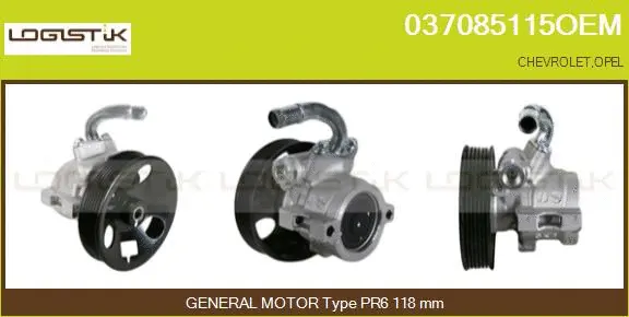 Hydraulic Pump, steering (037085115OEM)