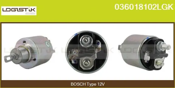 Solenoid Switch, starter (036018102LGK)