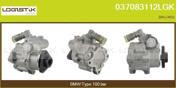 Hydraulic Pump, steering (037083112LGK)