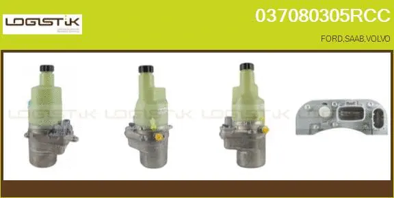 Hydraulic Pump, steering (037080305RCC)