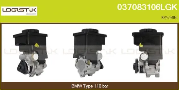 Hydraulic Pump, steering (037083106LGK)