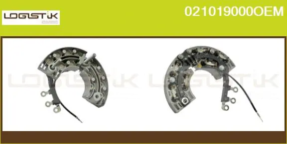 Rectifier, alternator (021019000OEM)