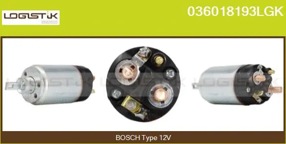 Solenoid Switch, starter (036018193LGK)