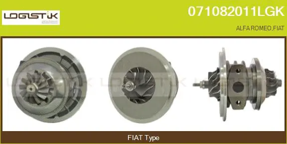 Core assembly, turbocharger (071082011LGK)