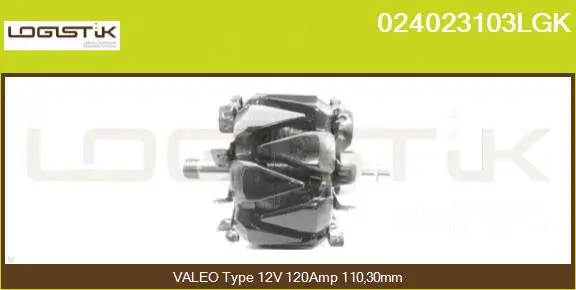 Rotor, alternator (024023103LGK)