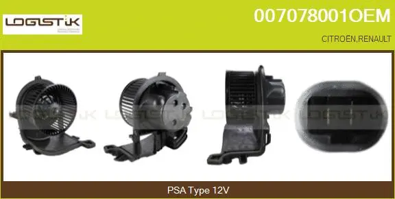 Interior Blower (007078001OEM)