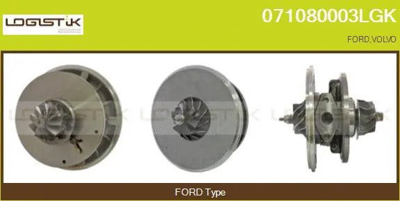 Core assembly, turbocharger (071080003LGK)