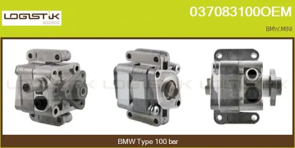 Hydraulic Pump, steering (037083100OEM)