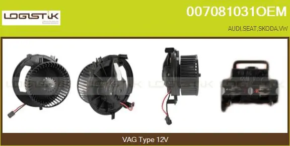 Interior Blower (007081031OEM)