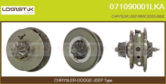 Core assembly, turbocharger (071090001LKA)