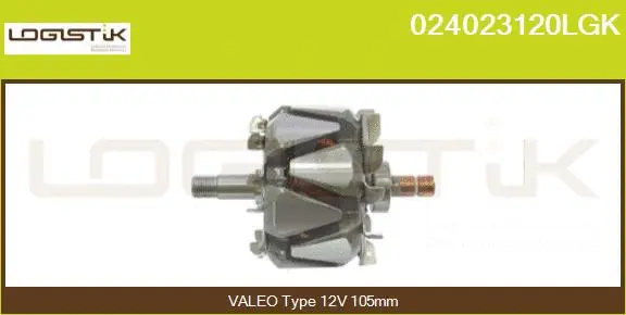 Rotor, alternator (024023120LGK)