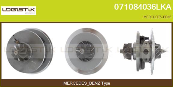 Core assembly, turbocharger (071084036LKA)