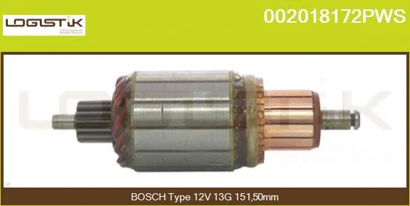 Armature, starter (002018172PWS)