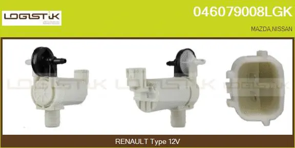 Washer Fluid Pump, window cleaning (046079008LGK)