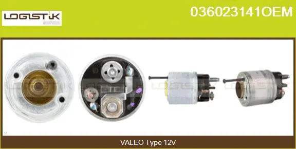 Solenoid Switch, starter (036023141OEM)