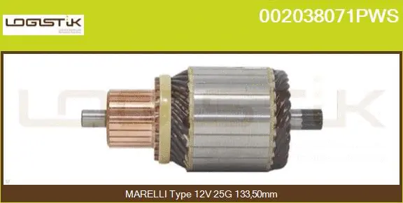 Armature, starter (002038071PWS)