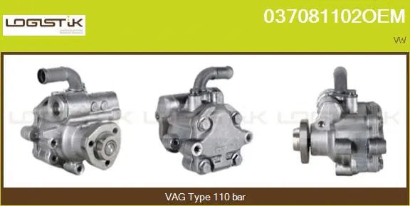 Hydraulic Pump, steering (037081102OEM)