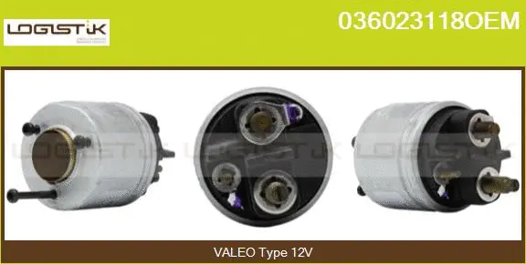 Solenoid Switch, starter (036023118OEM)