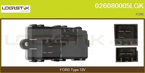 Resistor, interior blower (026080005LGK)