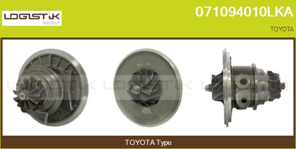 Core assembly, turbocharger (071094010LKA)