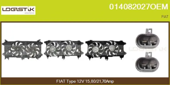 Electric Motor, radiator fan (014082027OEM)