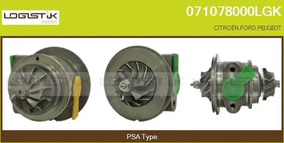 Core assembly, turbocharger (071078000LGK)