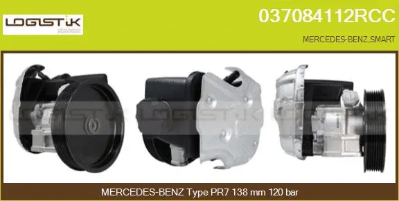 Hydraulic Pump, steering (037084112RCC)