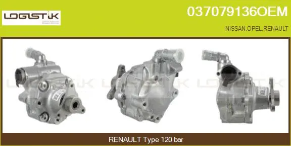 Hydraulic Pump, steering (037079136OEM)
