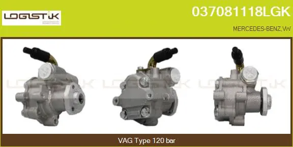 Hydraulic Pump, steering (037081118LGK)