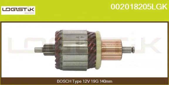 Armature, starter (002018205LGK)