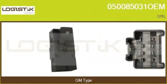 Switch, window regulator (050085031OEM)