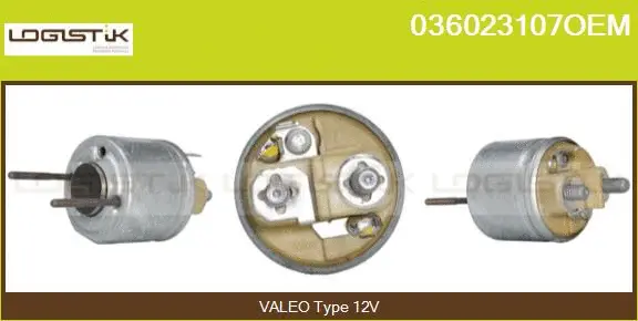 Solenoid Switch, starter (036023107OEM)