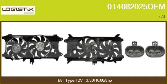 Electric Motor, radiator fan (014082025OEM)