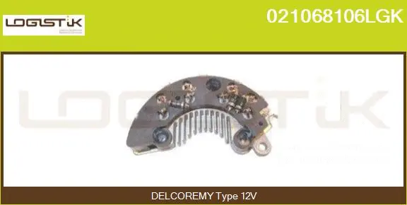 Rectifier, alternator (021068106LGK)