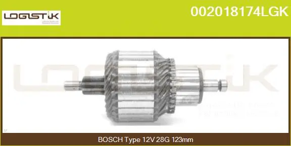 Armature, starter (002018174LGK)