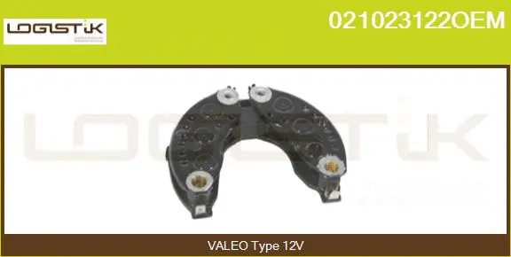 Rectifier, alternator (021023122OEM)