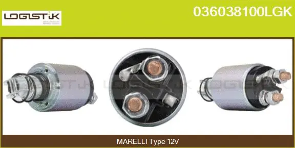 Solenoid Switch, starter (036038100LGK)