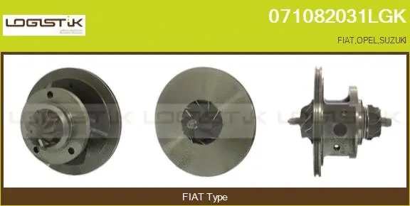 Core assembly, turbocharger (071082031LGK)